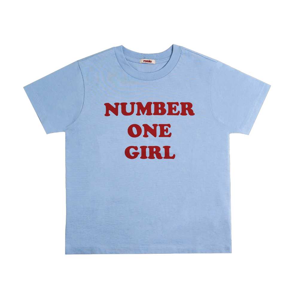 ROSÉ [ROSIE] | Number One Girl T-Shirt | Blue – Rosie Official