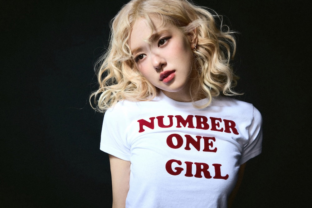 ROSÉ [ROSIE] | Number One Girl T-Shirt | Blue – Rosie Official