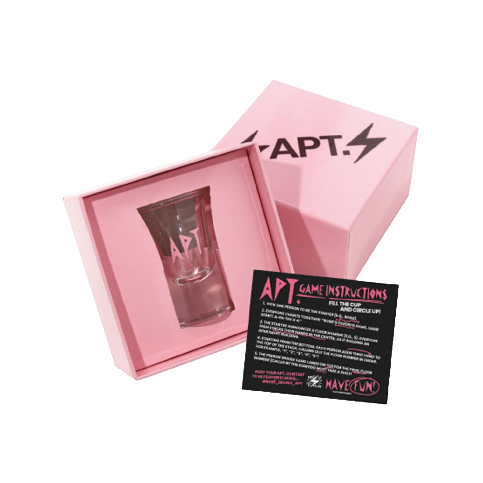 ROSÉ [ROSIE] | APT | Shot Glass - APT (Set B)