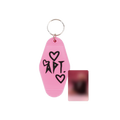 ROSÉ [ROSIE] | APT | Hearts Keychain - Pink