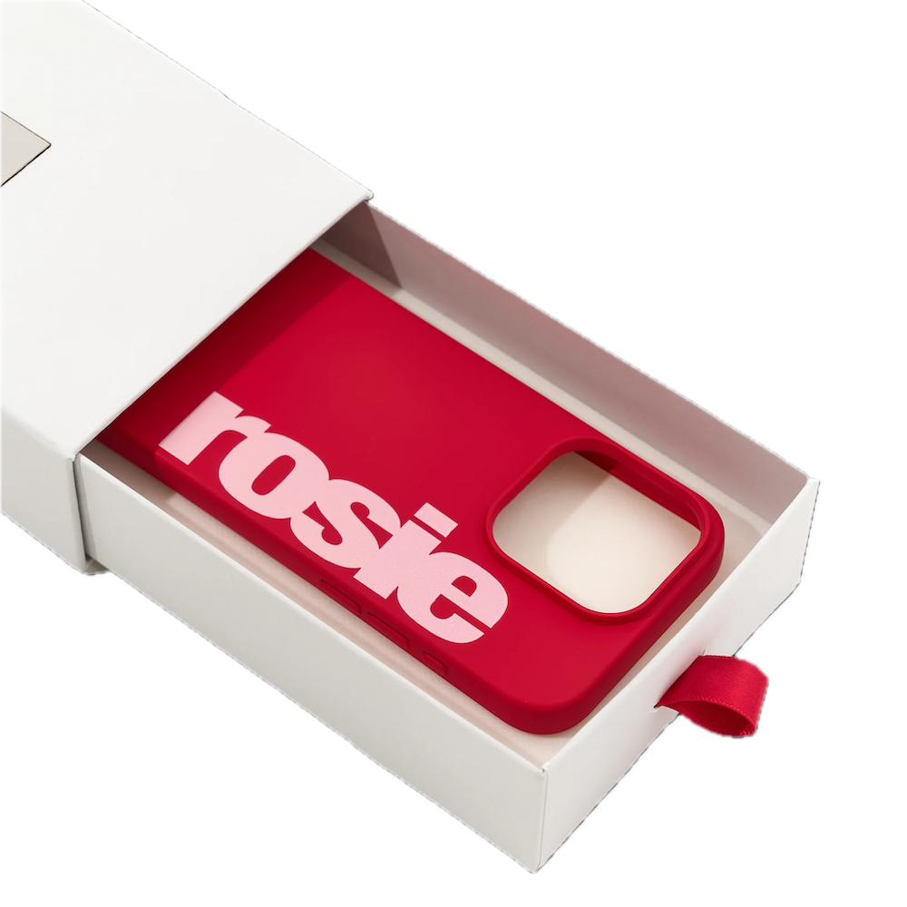 ROSÉ [ROSIE] | iPhone 16 Plus Phone Case- Red