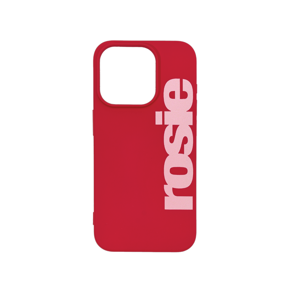 ROSÉ [ROSIE] | iPhone 16 Plus Phone Case- Red