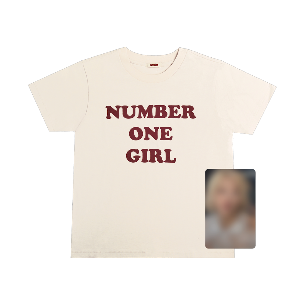 ROSÉ [ROSIE] | Number One Girl T-Shirt | Cream