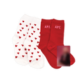 ROSÉ [ROSIE] | APT & Red Hearts Collectible Socks